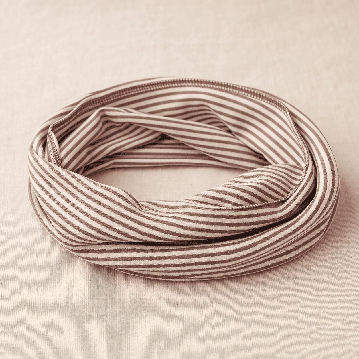 Loop-Schal Ringel Jersey - handgemachtes Atelierstück aus der Arndt Nähstube