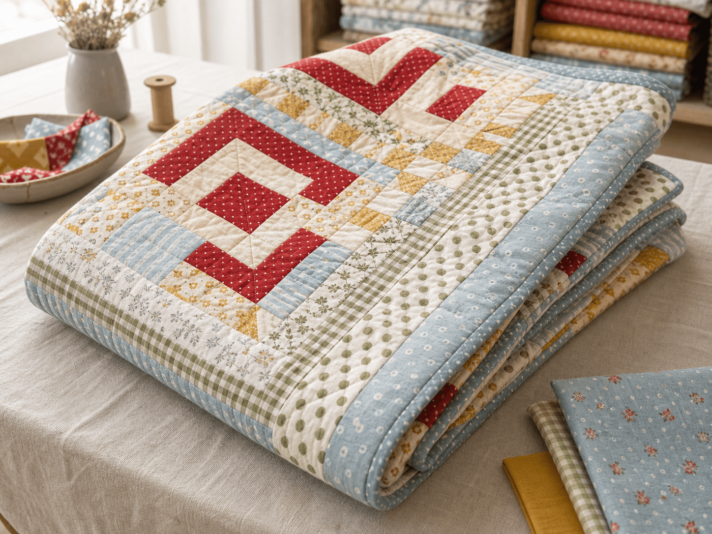 Handgemachte Babydecke
