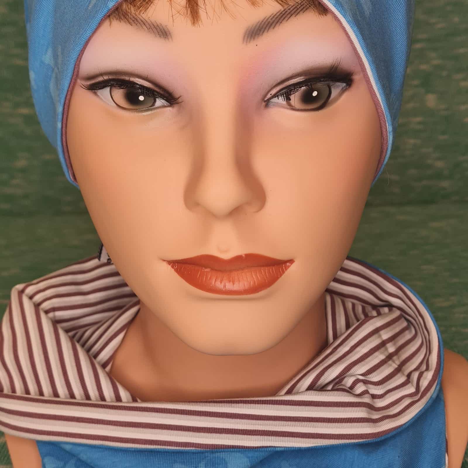 Beanie Set Klassisch - handgemachtes Atelierstück aus der Arndt Nähstube